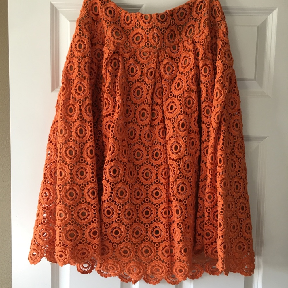 Beautiful Detailed Mid Length Skirt